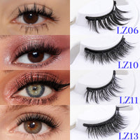 HKM-289491 Reusable Waterproof Magnetic False Eyelashes for All Occasions - Natural Look, Various Styles Available
