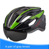 HKM-366355 Breathable Mountain and Road Bike Helmet for Male Cyclists - Sliding Balance Safety Gear