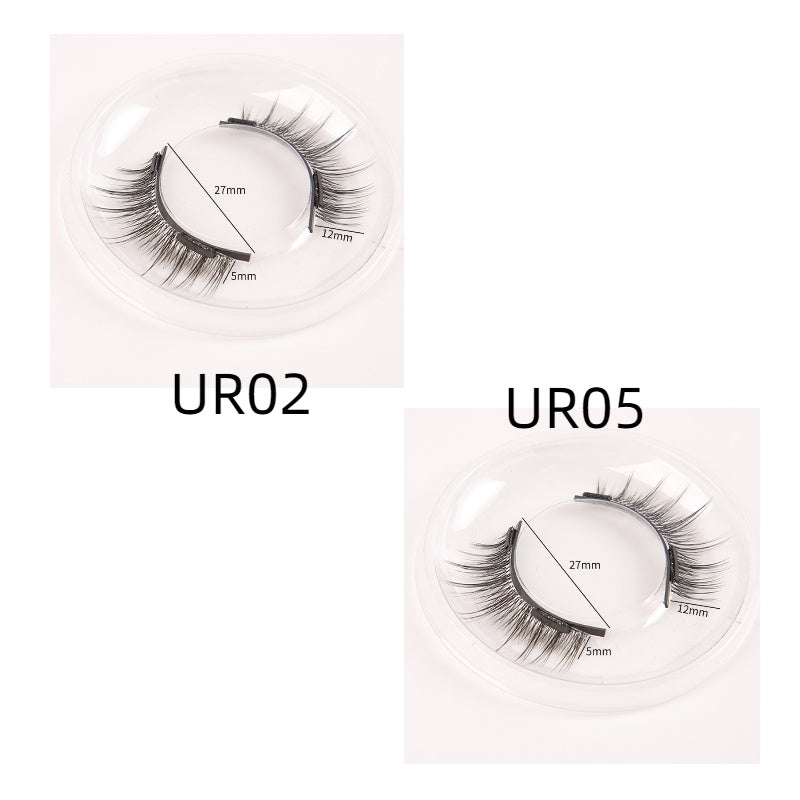 HKM-222803 Magnetic Eyelash Kit with Applicator – No Glue, Reusable Synthetic Fiber Lashes for Easy Application and Removal