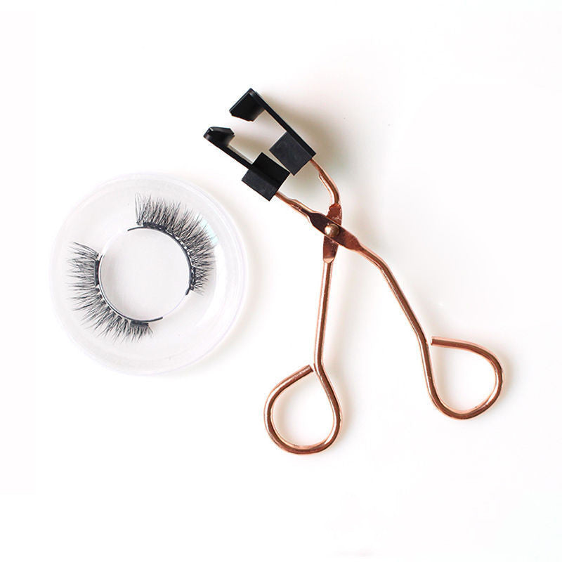 HKM-222803 Magnetic Eyelash Kit with Applicator – No Glue, Reusable Synthetic Fiber Lashes for Easy Application and Removal