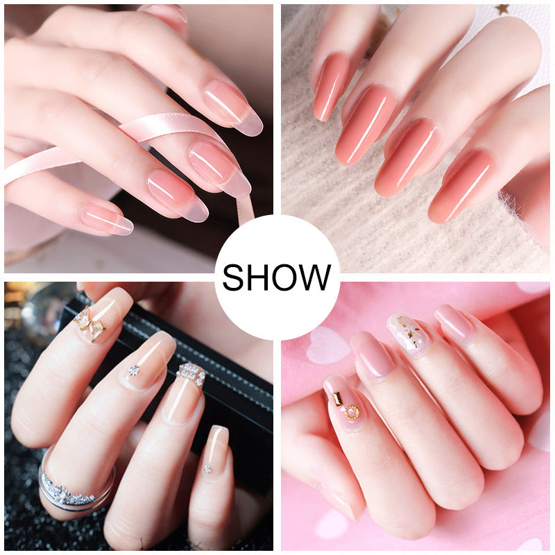 HKM-559635 13-Piece Crystal Extended Glue Nail Art Kit