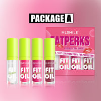 HKM-418259 Lip Gloss and Lipstick Set - 4 Hydrating Shades for High-Shine Finish, Lightweight & Non-Sticky Formula, Perfect for Daily Wear and Gifts