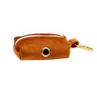 HKM-751187 Velvet Fabric Dog Collar with Accessories - Adjustable Sizes XS to XL, Includes Leash, Bow, Flower, Vest, and Poop Bag