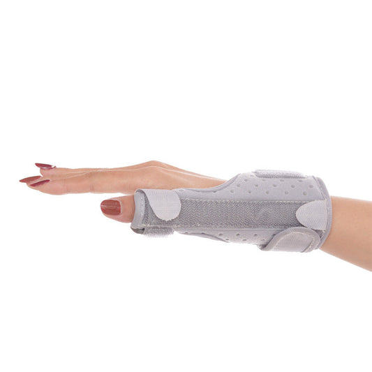HKM-279955 Finger Fixation Belt for Thumb and Wrist Injury Protection, One Size Grey Finger Cot