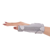 HKM-279955 Finger Fixation Belt for Thumb and Wrist Injury Protection, One Size Grey Finger Cot