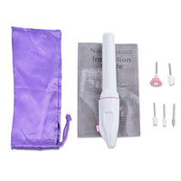 HKM-787859 Portable Electric Nail Polisher with Five Interchangeable Heads for Smooth Nail Care