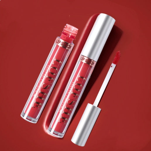 HKM-712019 10 Color Matte Non-Stick Cup Lip Glaze Set - Waterproof, Long-Lasting Lipstick Collection