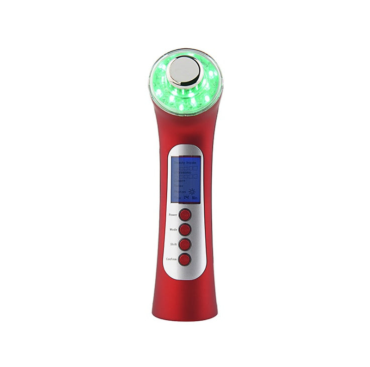 HKM-310419 5-in-1 Rechargeable Ultrasonic Skin Rejuvenation Device for Facial Massage and Treatment