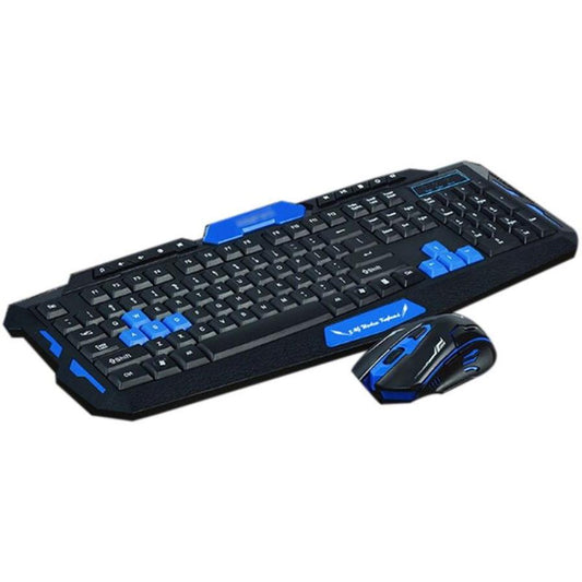 KTX-567379 Wireless Keyboard and Mouse Combo – Ergonomic Design, High Sensitivity, Low Noise Keys, Waterproof Function
