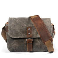 HKM-745427 Waterproof Batik Canvas Micro Shoulder Bag for Digital SLR Photography