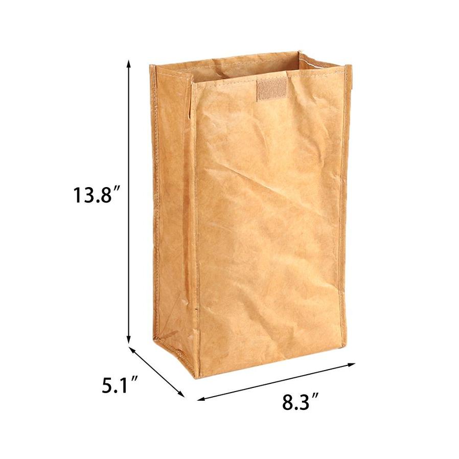 HKM-124307 Thermal Insulation Kraft Paper Picnic Bread Bags for Freshness and Durability