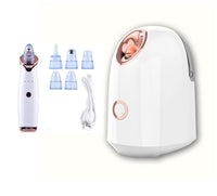 HKM-677971 Electric Blackhead Remover with 5 Suction Heads, Acne Treatment & Skin Rejuvenation Device