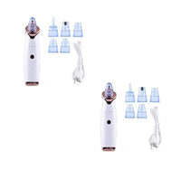 HKM-677971 Electric Blackhead Remover with 5 Suction Heads, Acne Treatment & Skin Rejuvenation Device