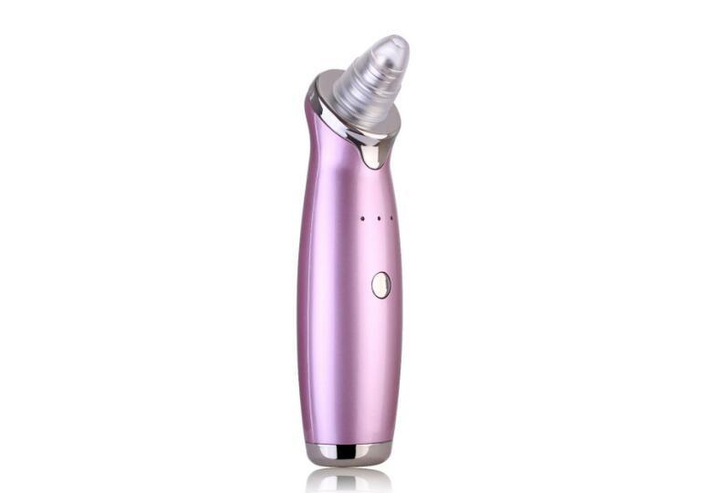 HKM-677971 Electric Blackhead Remover with 5 Suction Heads, Acne Treatment & Skin Rejuvenation Device