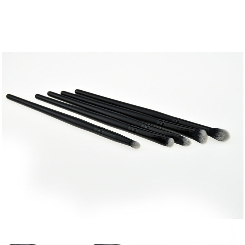 HKM-545875 Small 5-Piece Eye Makeup Brush Set for Eyeshadow, Contouring, and Concealing