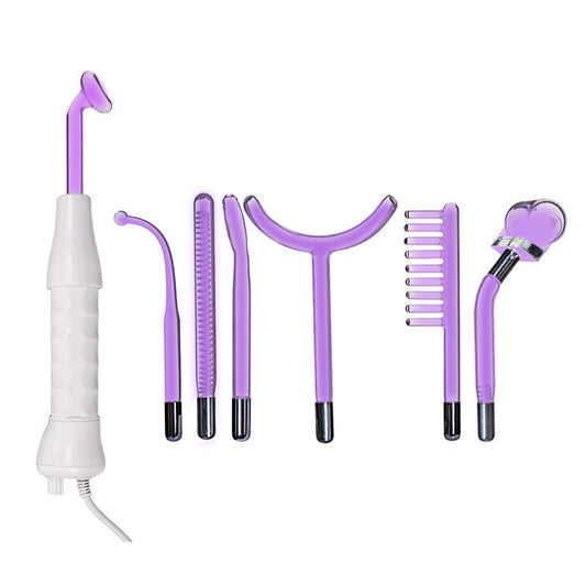 HKM-112659 Electrotherapy Comb with 7 Gears and Dual Light Modes for Beauty Treatments