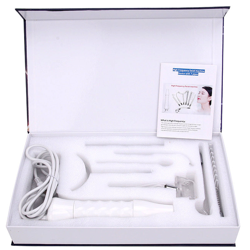HKM-112659 Electrotherapy Comb with 7 Gears and Dual Light Modes for Beauty Treatments