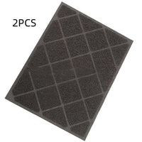 HKM-191635 PVC Cat Litter Mat – Modern Solid Color Design for Easy Cleaning in Multiple Shades