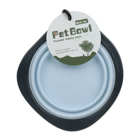 HKM-022867 Portable Candy Color Dog Folding Bowl for Travel, Pet Feeding, and Water Drinking Cup for Small and Large Animals