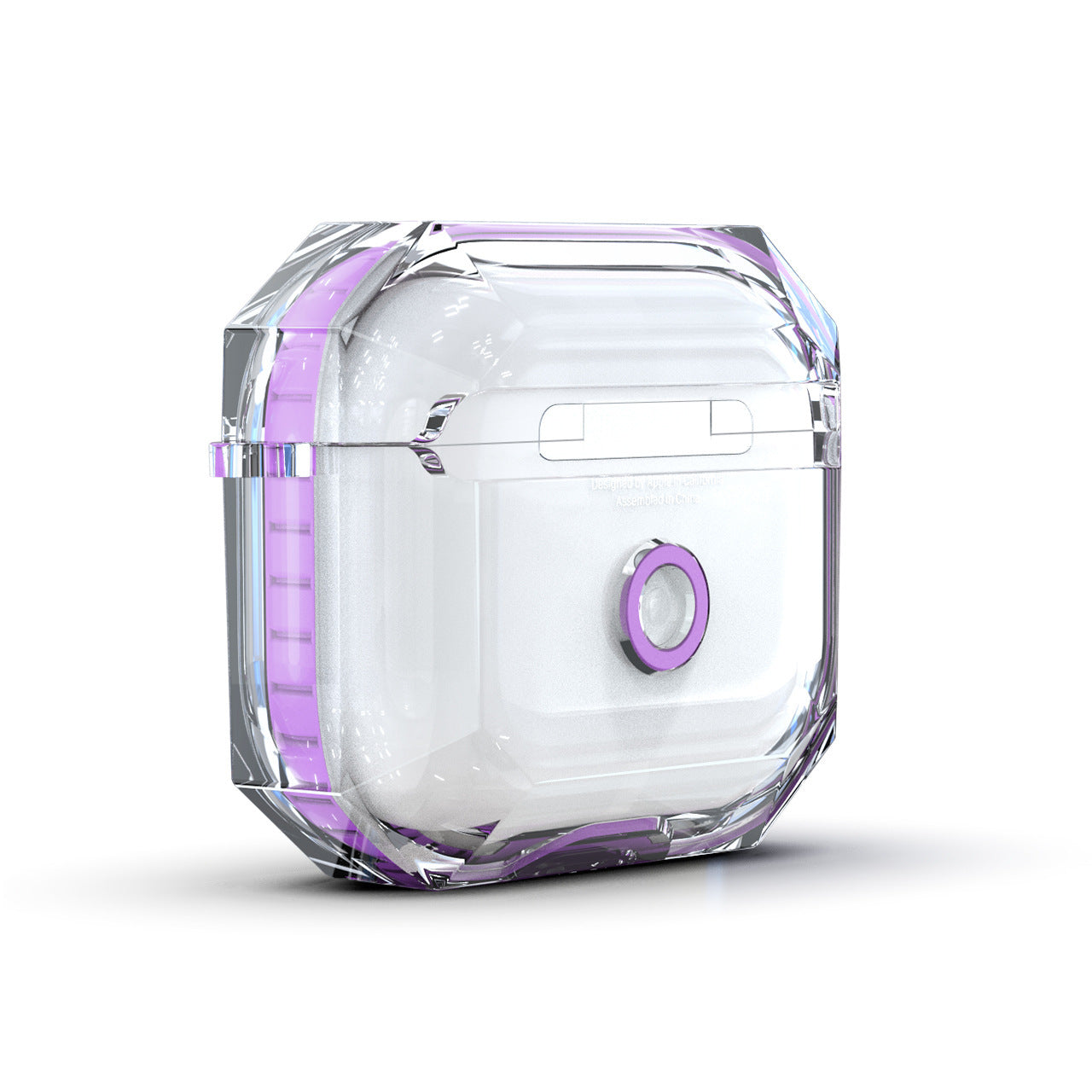 KTX-877011 Transparent Drop-Resistant TPU Silicone Protective Case for AirPods – Multiple Colors Available