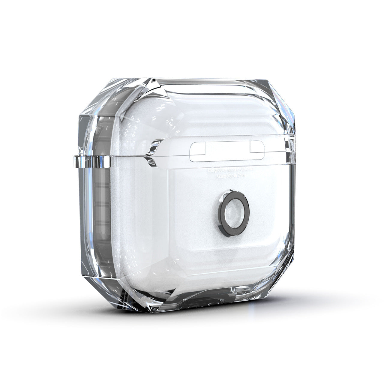 KTX-877011 Transparent Drop-Resistant TPU Silicone Protective Case for AirPods – Multiple Colors Available