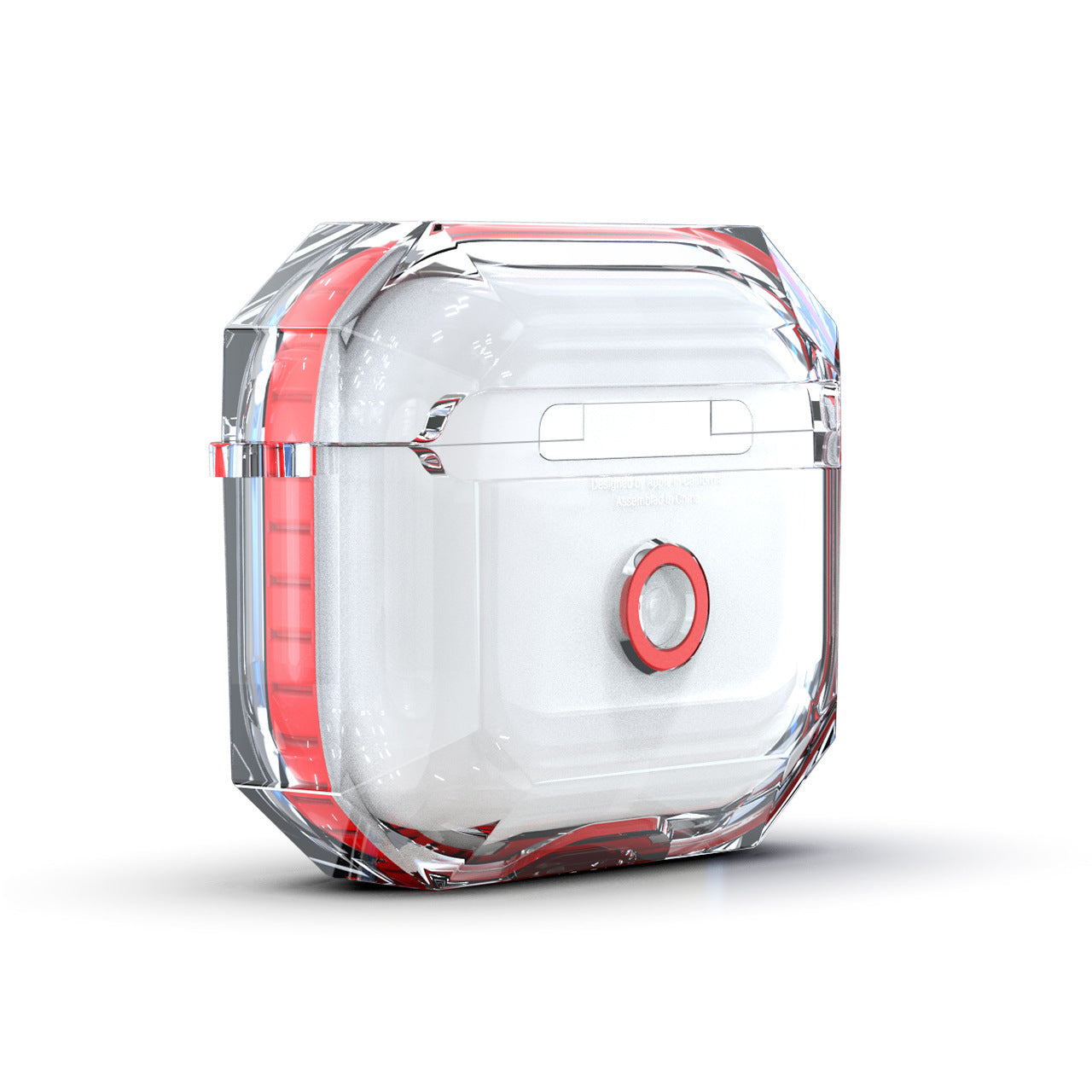 KTX-877011 Transparent Drop-Resistant TPU Silicone Protective Case for AirPods – Multiple Colors Available