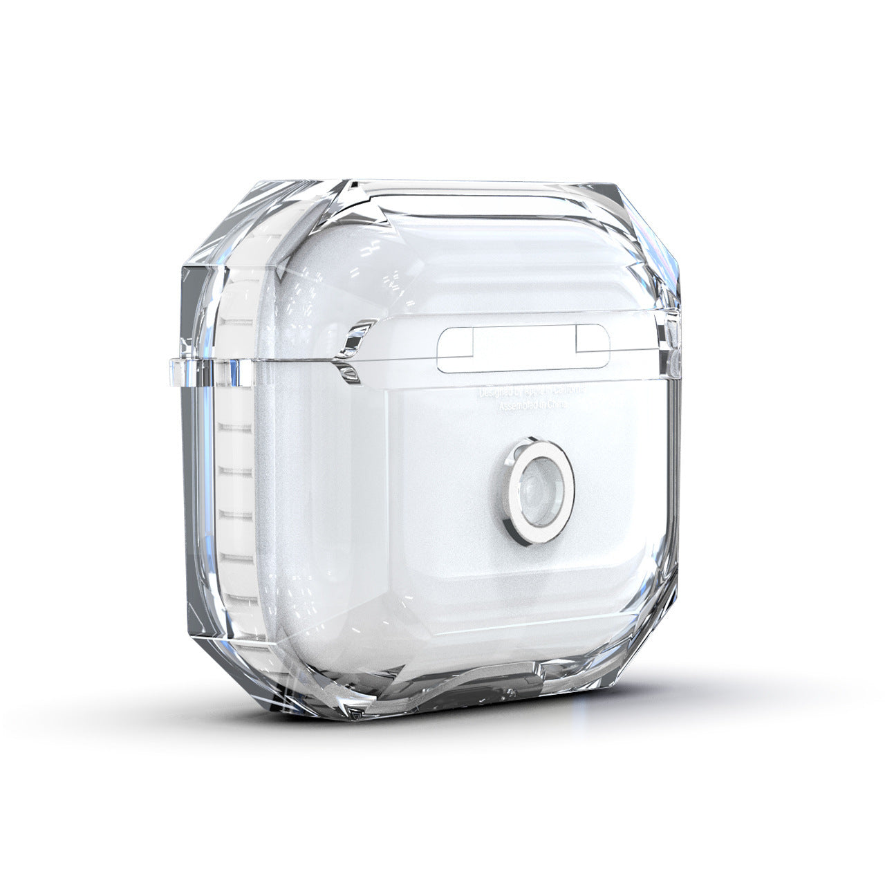 KTX-877011 Transparent Drop-Resistant TPU Silicone Protective Case for AirPods – Multiple Colors Available