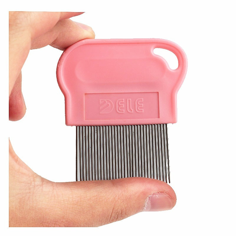 HKM-069843 Pet Dog Comb for Flea Removal and Fluffy Hair Care ¨C Needle and Row Design for Gentle Knot Detangling