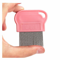HKM-069843 Pet Dog Comb for Flea Removal and Fluffy Hair Care ¨C Needle and Row Design for Gentle Knot Detangling