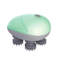 HKM-987795 Electric Pet Massager for Cats and Dogs | Deep Tissue Tension Relief Tool with 4 Rotating Heads & Rechargeable Design