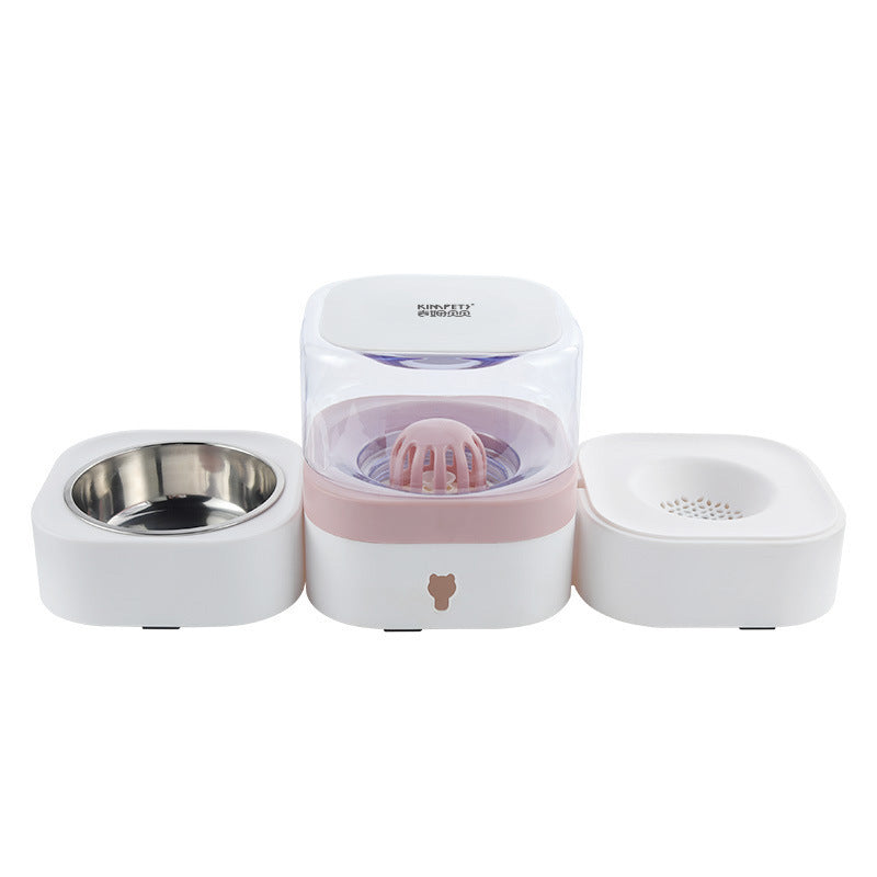 HKM-311827 Automatic Pet Water Dispenser with 18L Capacity for Continuous Hydration and Feeding