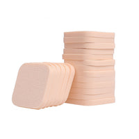 HKM-870099 Square Cotton Pads - 20 Pieces, Soft SBR Material, 3.8cm x 3.8cm, Ideal for Makeup Application
