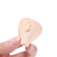 HKM-870099 Square Cotton Pads - 20 Pieces, Soft SBR Material, 3.8cm x 3.8cm, Ideal for Makeup Application