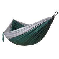 HKM-022547 Portable Double Backpacking Hammock - Nylon Parachute for Outdoor Adventures