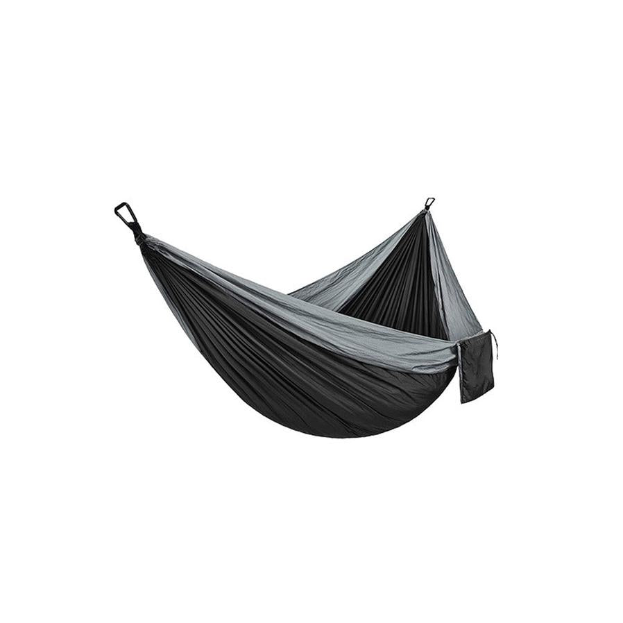 HKM-022547 Portable Double Backpacking Hammock - Nylon Parachute for Outdoor Adventures