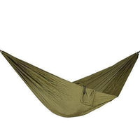 HKM-022547 Portable Double Backpacking Hammock - Nylon Parachute for Outdoor Adventures