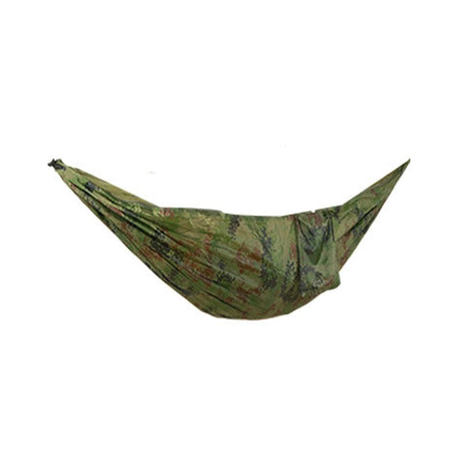 HKM-022547 Portable Double Backpacking Hammock - Nylon Parachute for Outdoor Adventures