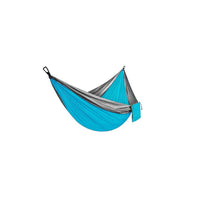 HKM-022547 Portable Double Backpacking Hammock - Nylon Parachute for Outdoor Adventures