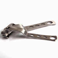 HKM-928147 360-Degree Rotating Stainless Steel Nail Clippers with Long Handle for Comfortable Nail Care