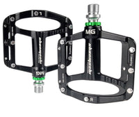 HKM-671315 Lightweight Magnesium Alloy Bicycle Pedals with 3-Bearing System