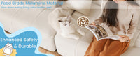 HKM-456403 Whale-Shaped Cat Slow Feeding Bowl with Non-Slip Base for Healthy Eating and Spill Prevention