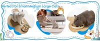 HKM-456403 Whale-Shaped Cat Slow Feeding Bowl with Non-Slip Base for Healthy Eating and Spill Prevention