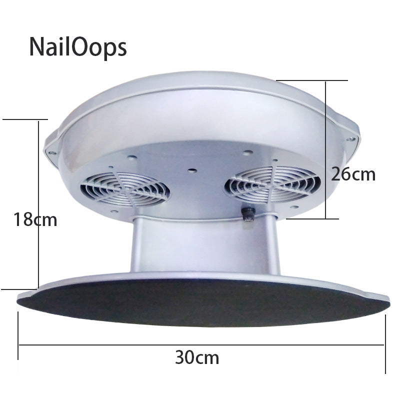 HKM-156371 High-Power Nail Dryer for Hands and Feet - Dual Hot and Cold Air Options, Lightweight and Compact Design