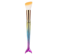 HKM-196627 Mermaid Multicolor Makeup Brush Set for Powder and Eye Shadow Application