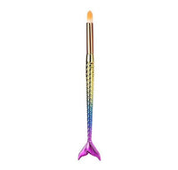 HKM-196627 Mermaid Multicolor Makeup Brush Set for Powder and Eye Shadow Application