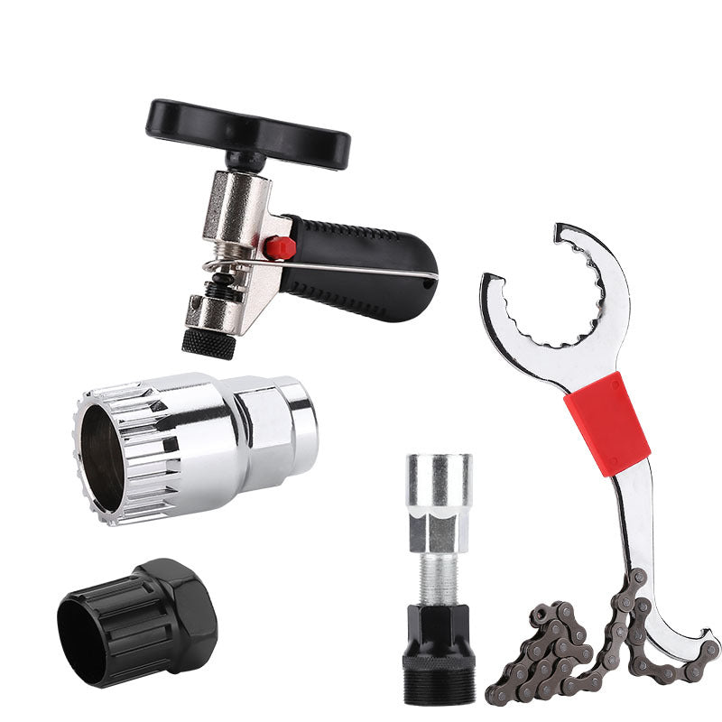 HKM-276947 Bicycle Repair Tool Kit for Mountain Bikes with Chain-Cutting Device