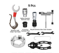 HKM-276947 Bicycle Repair Tool Kit for Mountain Bikes with Chain-Cutting Device