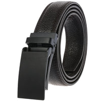 HKM-807507 Men's Leather Belt with Automatic Buckle - Model LY33-2170-5