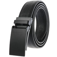 HKM-807507 Men's Leather Belt with Automatic Buckle - Model LY33-2170-5