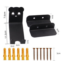 HKM-700947 Wall-Mounted Bicycle Storage Rack with Space-Saving Buckle System